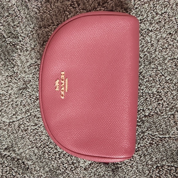 Coach Dome Cosmetic Case Gold Rouge - Picture 1 of 5